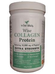 Wise Collagen prot - transparent front view